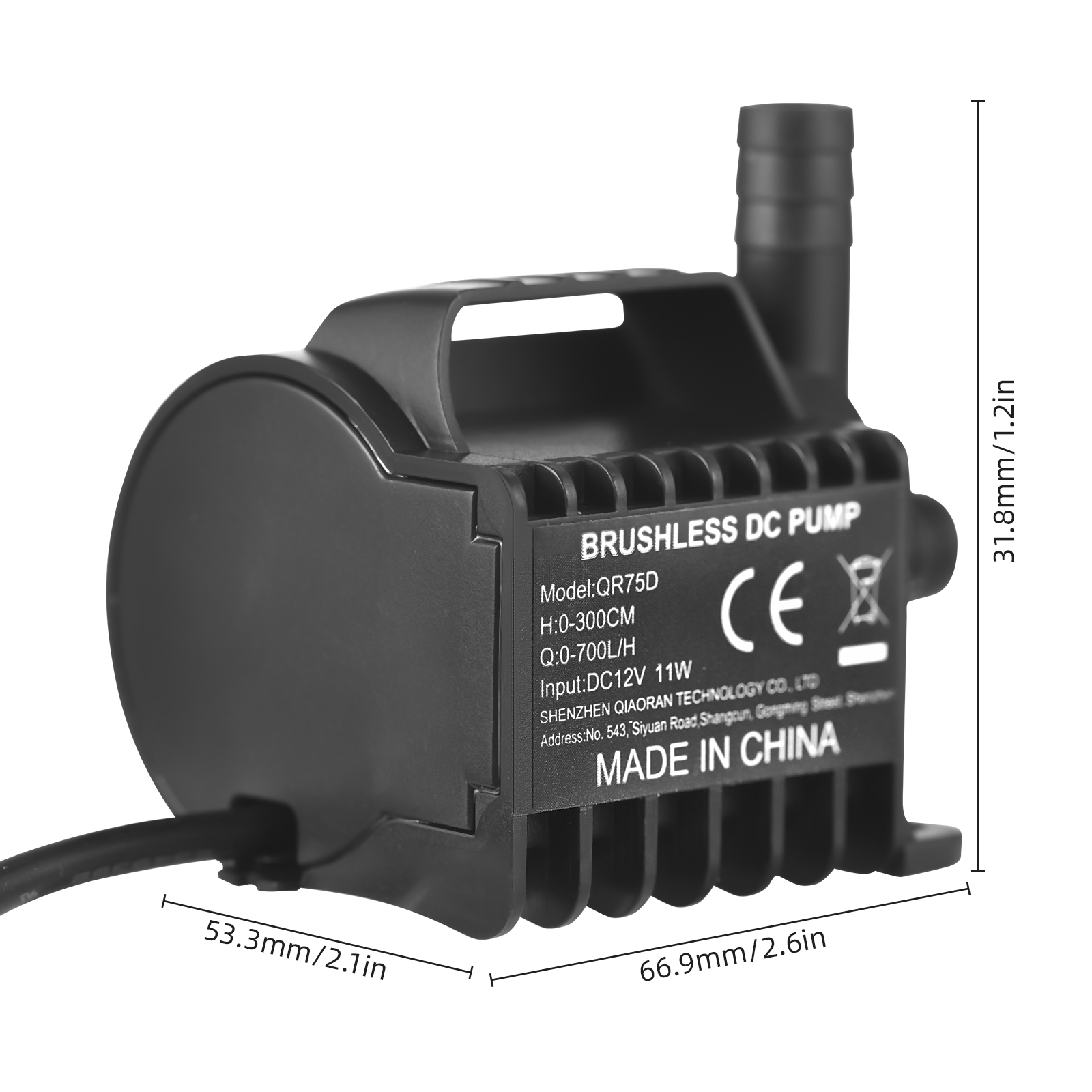 12V Tauchpumpe 3m DC-Buchse Sa – Water Pump Submersible Mini Bewertung und Preis